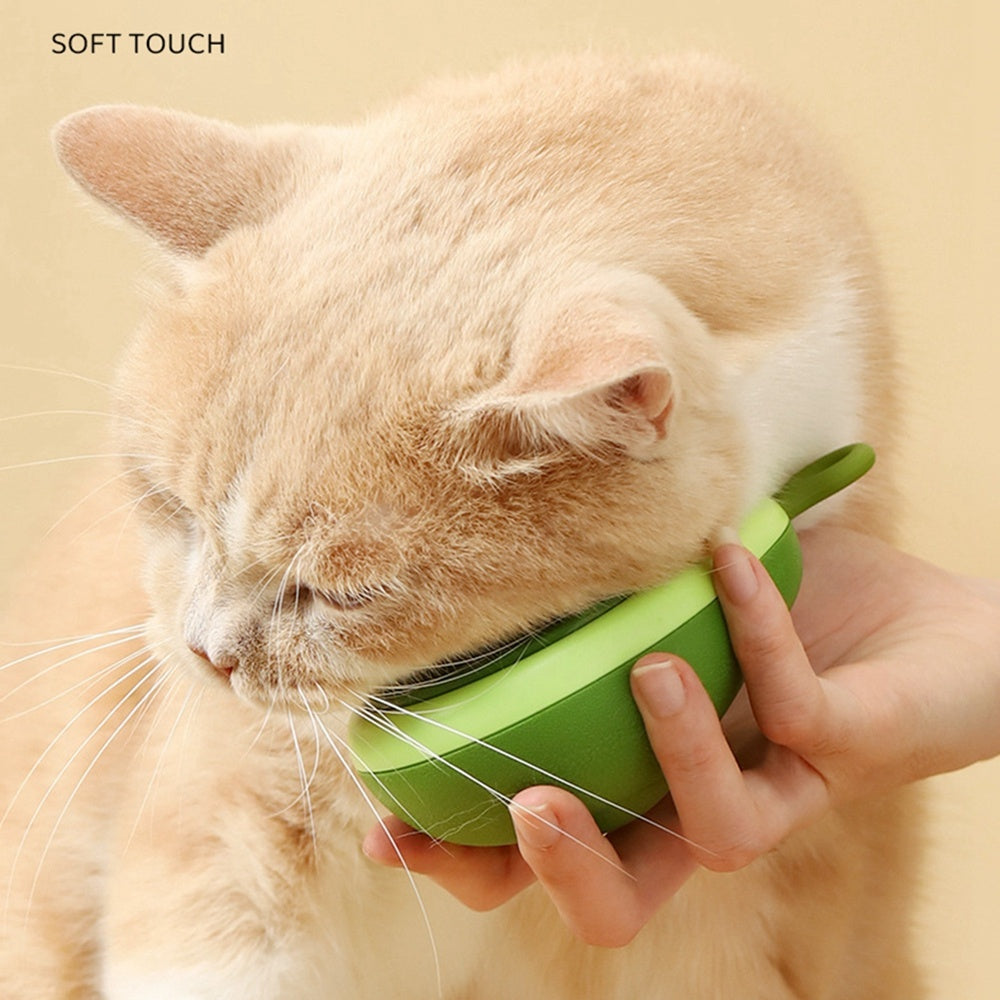 Pet Grooming Brush with One-Click Cleaning