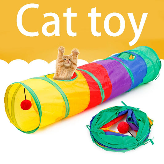 Fun Cat Tunnel Play Tube