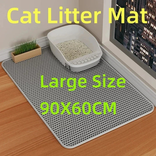 Easy-Clean Cat Litter Mat