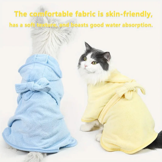 Quick Dry Pet Bathrobe